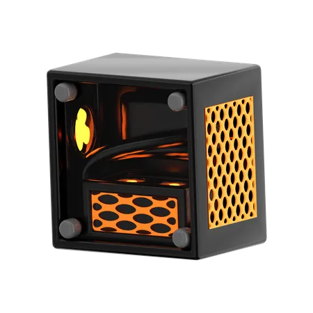 PC para jogos  3D Icon