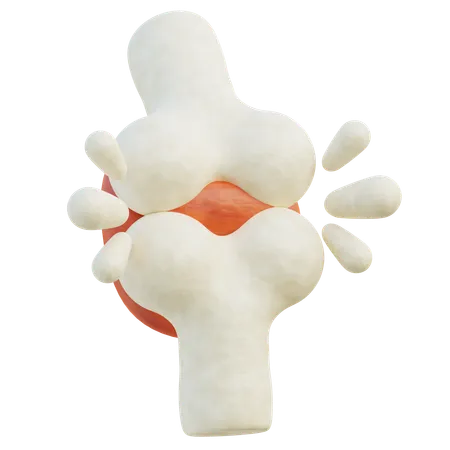 3 D Illustration Of A Synovial Joint Displaying Bones Cartilage And Synovial Membrane In A Clear 3D Icon