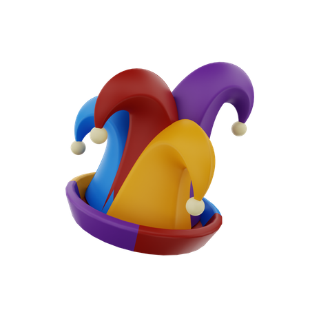 Joker Hat  3D Icon