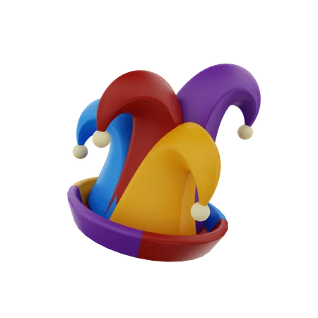 Joker Hat  3D Icon