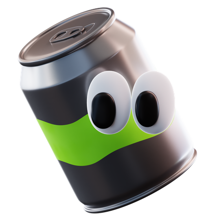 Jolie canette de soda  3D Icon