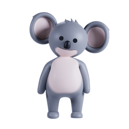 Jolie pose de koala  3D Icon