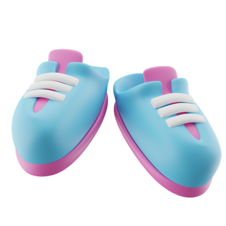 Jolies chaussures de bébé  3D Icon