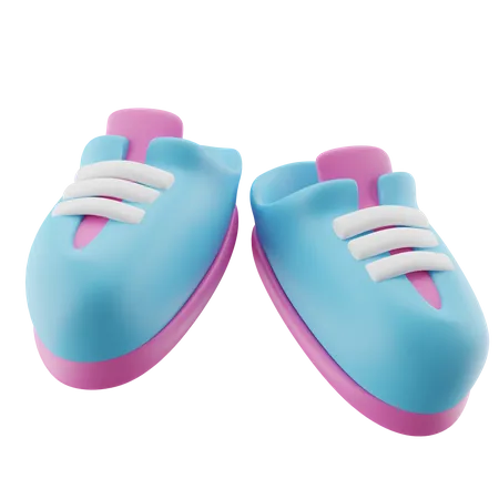 Jolies chaussures de bébé  3D Icon