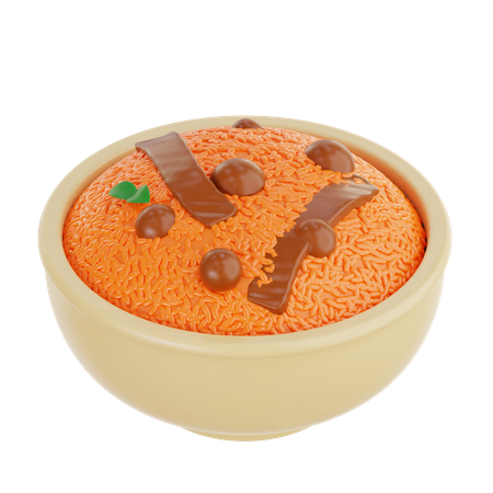 Jollof Rice  3D Icon