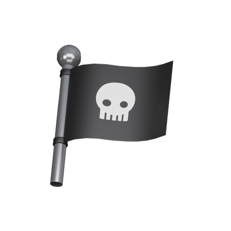 Jolly Roger  3D Icon
