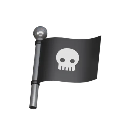 Jolly Roger 3 D Icon 3D Icon
