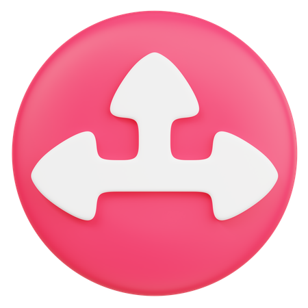 Jonction en T  3D Icon