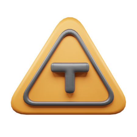 Jonction en T  3D Icon