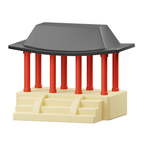 Jongmyo Shrine  3D Icon