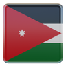 jordan flag 3d illustration