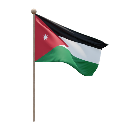 Jordan Flagpole  3D Icon