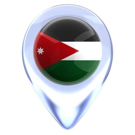 Jordanien  3D Icon