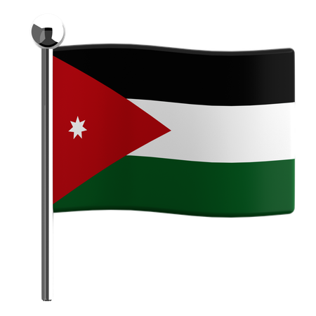 Jordanien  3D Icon