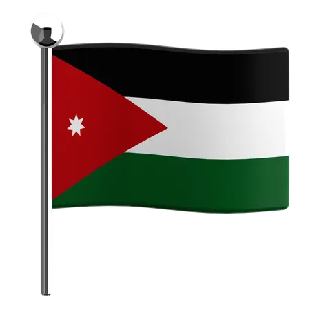 Jordanien  3D Icon