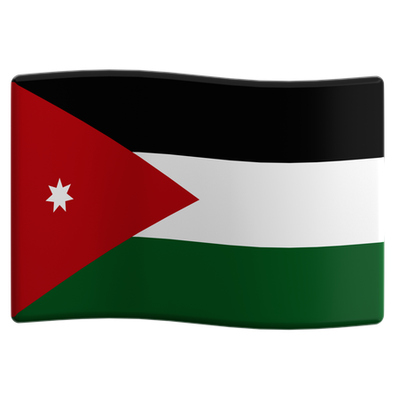 Jordanien  3D Icon