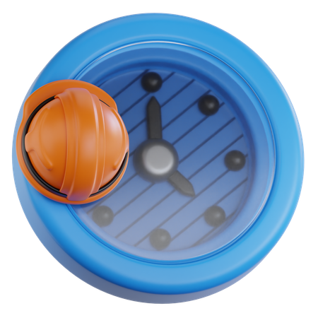 Jornada de trabalho  3D Icon