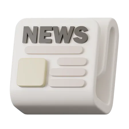 Jornal  3D Icon