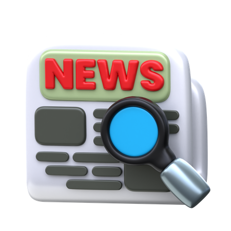 Jornal  3D Icon