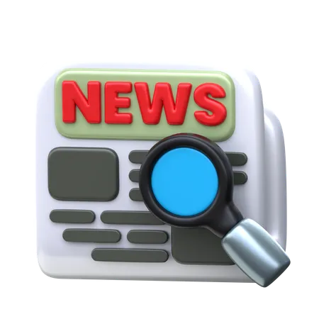 Jornal  3D Icon