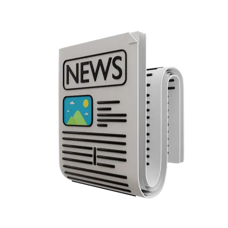 Jornal  3D Icon