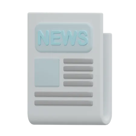 Jornal  3D Icon