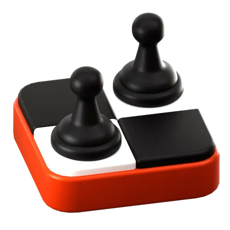 Jouer aux échecs  3D Icon