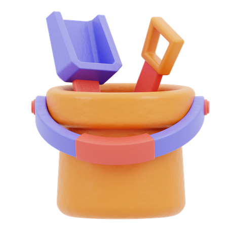 Jouet de sable  3D Icon