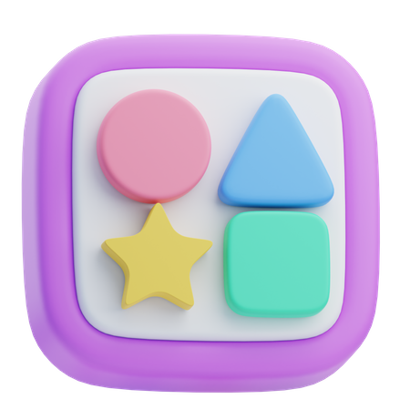 Jouet de forme  3D Icon