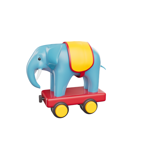 Jouet éléphant  3D Icon