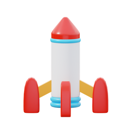 Jouet fusée  3D Icon