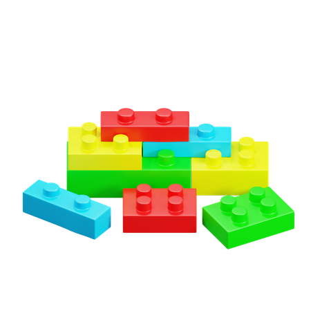 Jouet lego  3D Icon