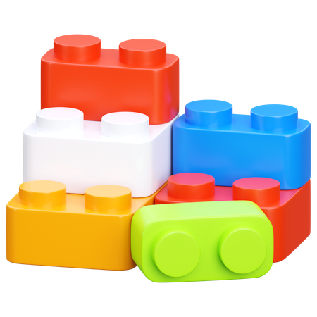 Jouet lego  3D Icon