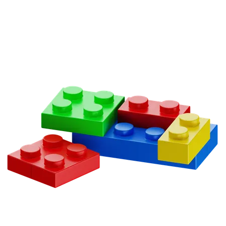 Jouet lego  3D Icon