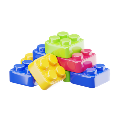 Jouet lego  3D Icon