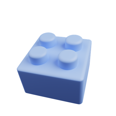 Jouet lego  3D Illustration