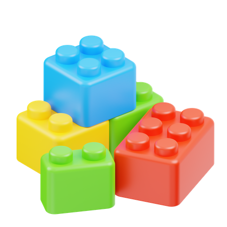 Jouet lego  3D Icon