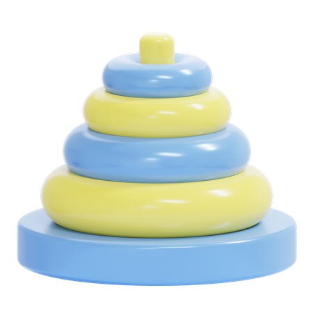 Jouet pyramide  3D Icon