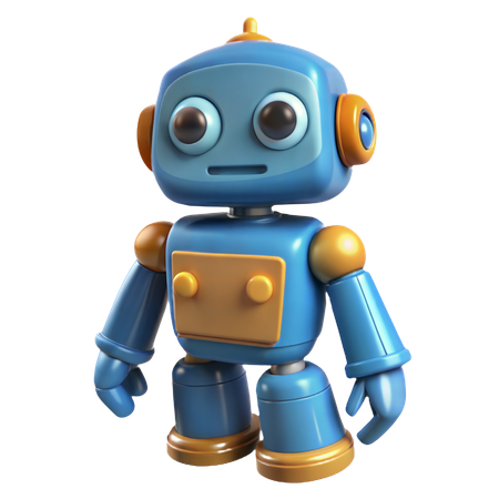 Robot jouet  3D Icon