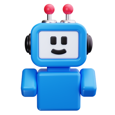 Robot jouet  3D Icon