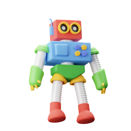 Robot jouet  3D Icon