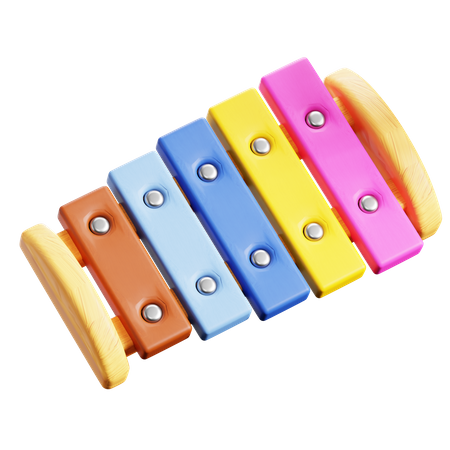 Xylophone jouet  3D Icon