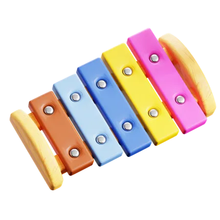 Xylophone jouet  3D Icon