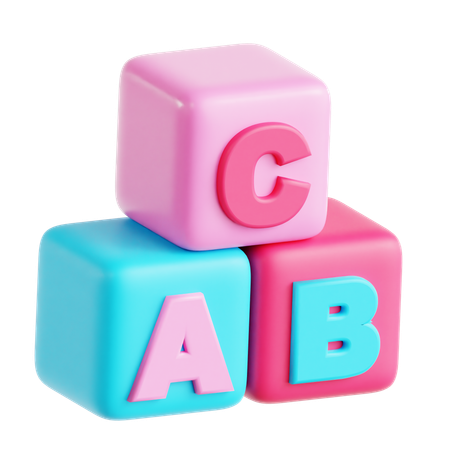 Jouets abc  3D Icon