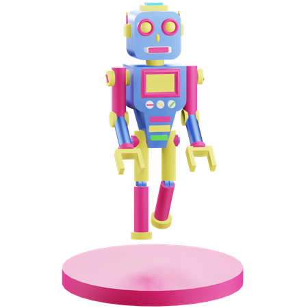 Jouets robots  3D Icon