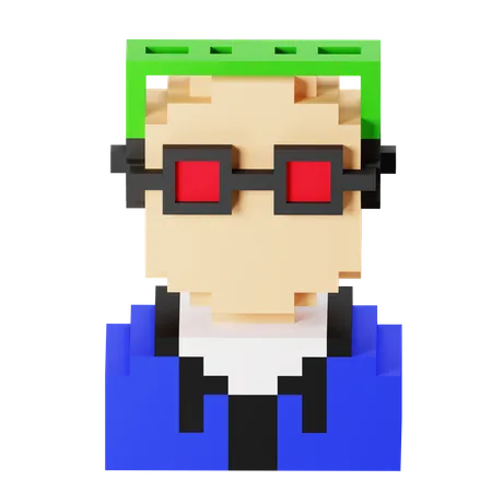 Joueur  3D Icon