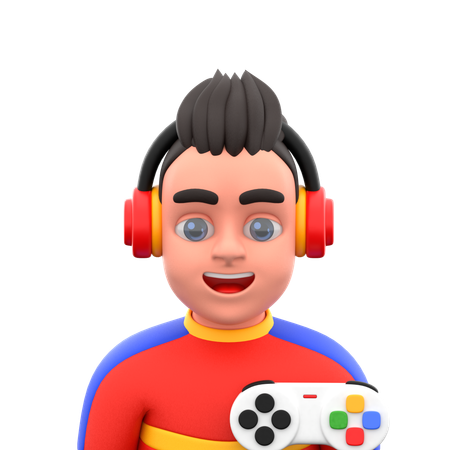 Joueur  3D Icon