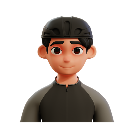 Joueur cycliste  3D Icon