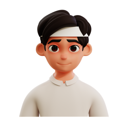 Joueur de tennis  3D Icon