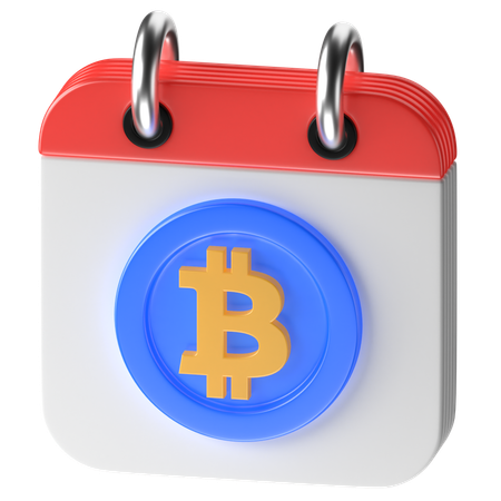 Journée Bitcoin  3D Icon